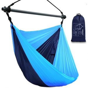 Hamac suspendu léger en nylon 210T pour jardin, terrasse et loisirs en plein air - Product Image 1
