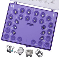 Vente en gros Ortho Bracket Dentaire Orthodontique Extra-mince Mini Roth 022 Auto-Ligature Brackets Appareils Orthodontiques