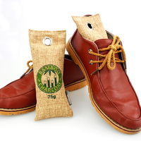 Éliminateur d'odeurs au charbon de bambou pour l'intérieur des chaussures, les baskets, les chaussures de sport et le rangement des chaussures