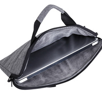 Housse d'ordinateur portable portable sur mesure en gros, 13, 14, 15 pouces, grande capacité, housse de protection pour ordinateur portable de voyage pour hommes