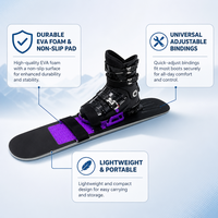 Prix d'usine – Snowboard freestyle personnalisé en mousse EVA, ski et trampoline pour l'entraînement à l'équilibre