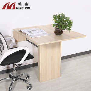 Shengshimingxin <b>Wall</b> Mounted <b>Folding</b> <b>Table</b> Wood Rectangle Desk For Home And Small Apartment - Product Image 1