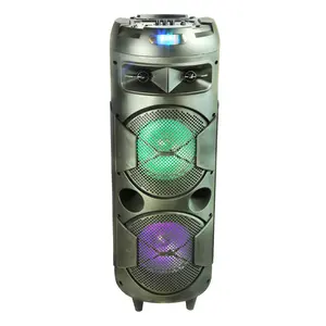 Mezclador de música de discoteca profesional, dispositivo subwoofer pa de 8 pulgadas, para dj, inalámbrico, portátil, gran potencia, PARA karaoke al aire libre, con bluetooth y radio