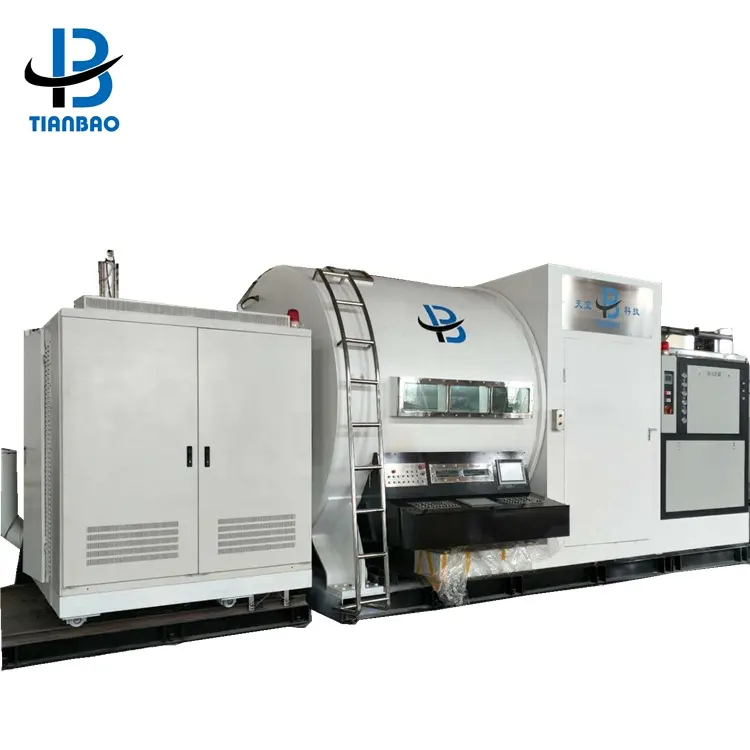 Vacuüm Aluminium Plastic Film Coating Machines Voor Opp, Pe, Pet, Pvc