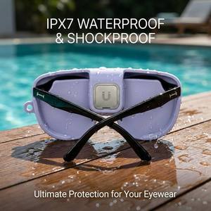 Étui à lunettes/lunettes de soleil en silicone créatif avec logo personnalisé, sac de rangement, étui de protection pour lunettes, pochette imperméable et durable - Product Image 6