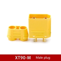Connecteurs en cuivre haute intensité AMASS XT90H-M XT90S XT90E XT150 AS150-M AM1015E-M -F, modèles jaunes, noirs, rouges, plaqués or
