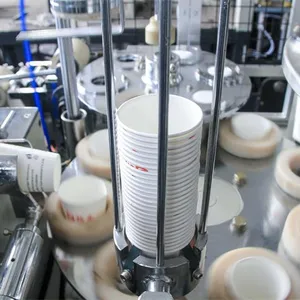 Mesin pembentuk cetak cangkir kertas di pabrik Wenzhou Factory