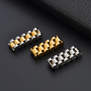 Toptan Kaliteli Çelik Erkek Takıları 18K PVD Altın Kaplama Saat Kayışı Yüzüğü 10MM Genişliğinde 6-11 Bedenler Unisex - Product Image 3