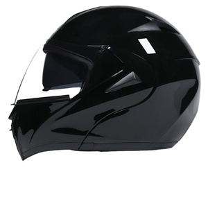 Casco de Motocicleta VIRTUE para Hombre, Tipos Abierto y Cerrado, Doble Lente, Patrón de Imitación de Fibra de Carbono, Certificado DOT/ECE, para Uso en Carretera - Product Image 1