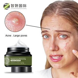 Nhãn hiệu riêng chăm sóc da sửa chữa chống mụn loại bỏ mụn trứng cá mặt Kem Cây Trà thảo dược chăm sóc mụn trứng cá Kem - Product Image 1