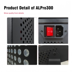 Azure Home Panel terapi lampu merah LED, untuk wajah dan tangan, tipe penyangga kepala-untuk AS dengan AU EU UK colokan OEM/ODM - Product Image 4