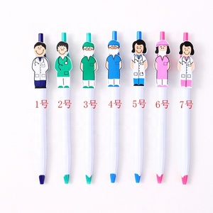 Penne a Sfera Creative HUA con Personaggi dei Cartoni, Design Popolare, Dottore Maschio, <span class=keywords><strong>Infermiera</strong></span> Femmina, Regali Promozionali in Plastica - Product Image 5