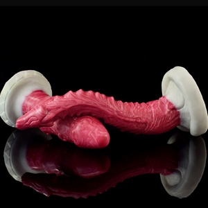 New Fantasy 10 Inch Long Dragon <b>Dildo</b> Erotic Smooth Silicone Sex Toy Curved Dragon Penis for Women Sexy Flexible - Product Image 6