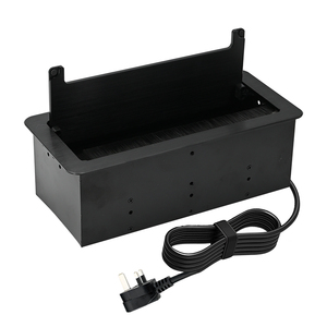 Prise de bureau multifonctionnelle en alliage d'aluminium de haute qualité avec brosse intégrée – Fabricant - Product Image 3