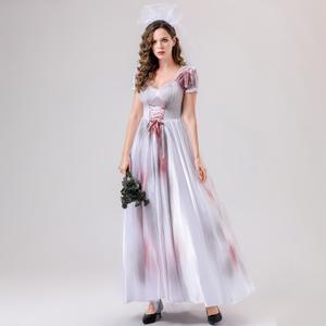 Carnaval Halloween Cosplay disfraces mujeres miedo Zombie <span class=keywords><strong>cadáver</strong></span> fantasma <span class=keywords><strong>novia</strong></span> <span class=keywords><strong>disfraz</strong></span> vestido para adulto - Product Image 2