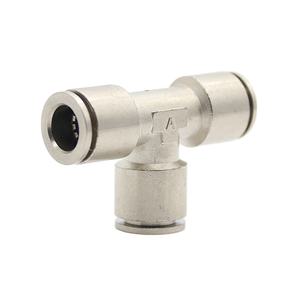 Connecteurs de tuyau mâles à raccord rapide en laiton massif série <span class=keywords><strong>MPE</strong></span> 4mm 6mm 8mm 10mm 12mm, raccord d'air en nylon à 3 voies - Product Image 3