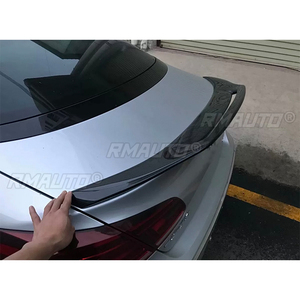 สปอยเลอร์หลังคาร์บอนไฟเบอร์/FRP สีดำเงา สไตล์ GT สำหรับรถยนต์ Volkswagen Passat CC ปี 2009-2018 - Product Image 3