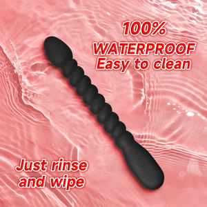 Vibrador con Cuentas, Tapón <span class=keywords><strong>Anal</strong></span> Femenino, Accesorio para Juegos de Rol - Product Image 3