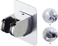 Support de douche à main réglable, pour support de douche, à adhésif, résistant et étanche, pour fixation murale