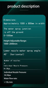 कुल प्रमाणित जल स्प्रे प्रयोगात्मक उपकरण विद्युत जलरोधक परीक्षण उपकरण प्रयोगशाला उपकरण परीक्षण उपकरण - Product Image 5