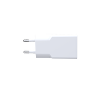 Chargeur mural ultra-fin PD 30W avec double port USB-C ou USB-A, chargeur rapide PD 30W avec adaptateur EU CE RHoS FCC pour téléphone portable