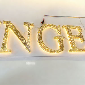 Enseigne de porte LED étanche personnalisée avec caractères publicitaires lumineux creux pour bar, couleurs personnalisables - Product Image 2