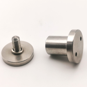 Viti a testa piatta in acciaio inox 304 con occhiello femmina per fissaggio vetro - Product Image 2