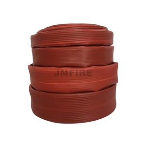Manguera Contra Incendios de PVC+NBR de 1.6MPa y 80mm, Reforzada con Poliéster, Resistente al Desgaste y a las Perforaciones, para <span class=keywords><strong>Rescate</strong></span> y Bomberos, OEM MED - Product Image 1