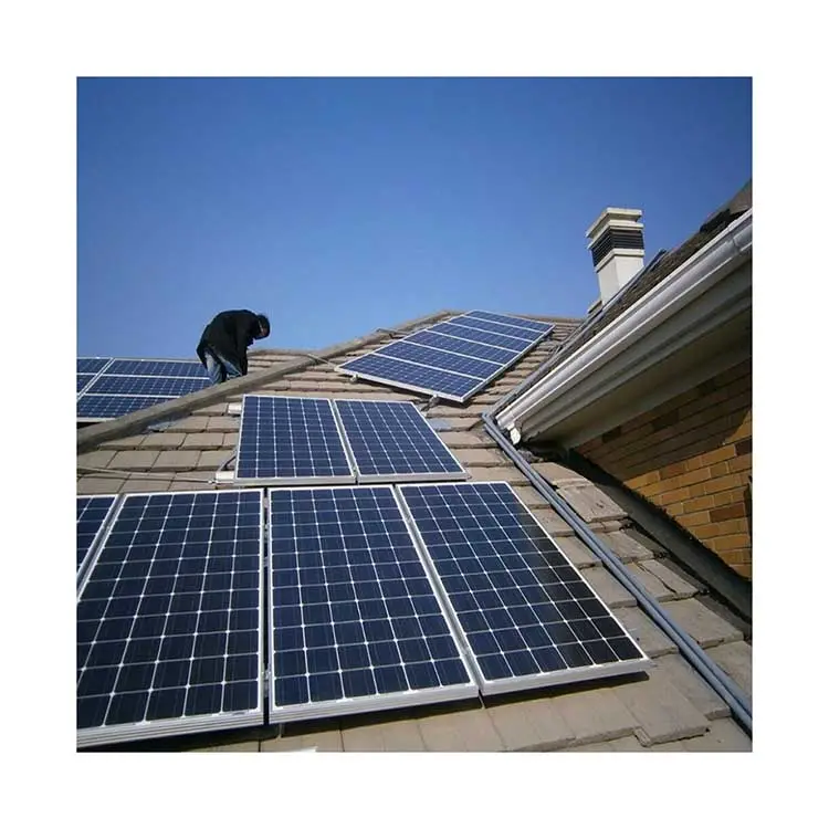 On Off Grid Solaranlage 10KW 12KW 15KW Home Use Komplett generierung skit Hybrid Power Storage Set