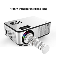 CHEERLUX C9  Projecteur multimédia pour cinéma maison avec écran LCD dernier cri