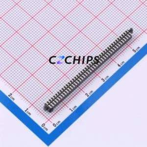 SFM-140-02-S-D-A Pin Socket SMD,P=1.27mm Connector ( Pitch: 1.27mm )( Row Spacing: 1.27mm )( Mounting Type: Vertical Mount ) - Product Image 2