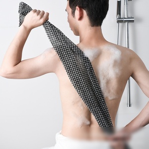 Japanese Rubbing Washcloth Bath Nylon Towel Brush for Back Towels Exfoliating Scrub <b>Shower</b> Sponge Body Bathroom <b>Accessories</b> - Product Image 4