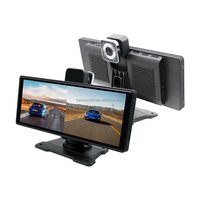 Reproductor de DVD para Auto con Pantalla Táctil Inalámbrica de 10.26 Pulgadas de Alta Calidad, Compatible con Carplay y Android Auto, con Función Mirror Link