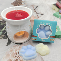 LITBRIGHT Wasverwerking Benodigdheden Groothandel Private Label Ontspannende Huisgeur Aroma Paraffine Sojawas Blokjes Gevormde Was Melts Geurend