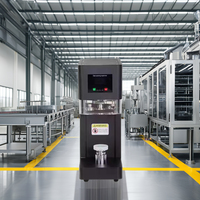 Vente chaude Commercial Automatique En Plastique Bocal De Boisson Bouteille Scellant Intelligemment Conserve Bière Bulle Thé Papier Utilisation Commerciale