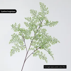 Floravital - Hojas de Helecho <span class=keywords><strong>Artificiales</strong></span> en Oferta, Ramas Cortas de Plástico, Hojas <span class=keywords><strong>Decorativas</strong></span> Verdes <span class=keywords><strong>para</strong></span> Bodas, Hogar y Exteriores - Product Image 6