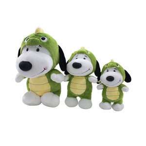En gros, Nouveau Cadeau : Peluche Mignonne <span class=keywords><strong>de</strong></span> Chiot Dinosaure Lestée, Figurine Anime, Coussin Animal <span class=keywords><strong>de</strong></span> Dessin Animé en Forme <span class=keywords><strong>de</strong></span> <span class=keywords><strong>Chien</strong></span>, en Coton PP - Product Image 5