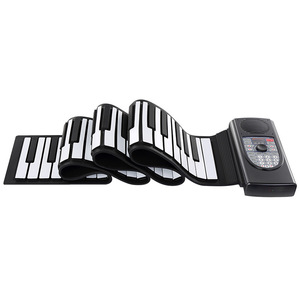 Roll-Up Piano 88-<b>Key</b> Thickened Professional Folding Keyboard For Adults Beginners Electronic Piano With <b>Usb</b> Dual Power - Product Image 3
