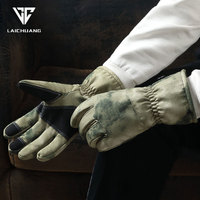 Gants chauds isolés thermiquement, coupe-vent et imperméables pour le camping hivernal et la marche nocturne sur les sentiers enneigés