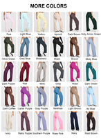Legging de Sport et Fitness de Haute Qualité, Grande Taille, Jambe Droite, Pantalon de Yoga Évasé Push-Up Effet Fesses Sculptées pour Femme