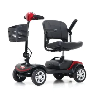 China Supplier 12 AH 300 W Charge Power Adult All Terrain Off Road Electric Mobility Scooters 4 Wheel for Sale