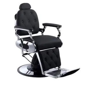 Kisen fábrica chinesa venda direta equipamentos baratos define cadeiras de salão de beleza e barbeiro clássico cadeira barbearia cadeiras móveis