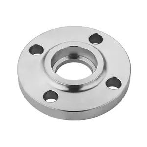 Factory Supply Durable High Pressure SS ASTM A182 F304 F316 304L 3146L RF Stainless Steel Socket Welding Flange For Pipe Fitting