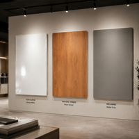 Panneau de bois décoratif multi-finitions, contreplaqué filmé/plaqué bois/laminé mélaminé pour la décoration intérieure