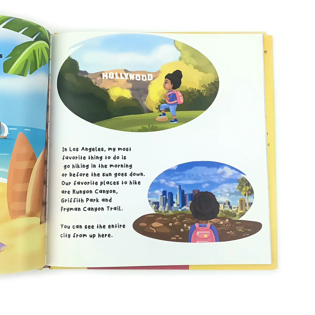 Custom kids books publishing printing services board book coloring Recyclable hardcover children book printing