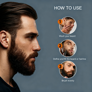 Lápiz para Barba para Hombre, Resistente al Agua, para Uso Diario en Barba y Cabello, Lápiz Rellenador de Barba de Alta Calidad - Product Image 5