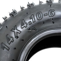 Pneus sans chambre à air de haute qualité 14x5.00-6 14x4.10-6, vente en gros, pneus de 6 pouces, pneus ATV