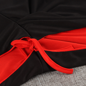 ชุดคอสเพลย์แวมไพร์ฮาโลวีนแบบสองชั้น สีดำแดง สำหรับงานปาร์ตี้ ผ้าคลุมสไตล์ลำลองสำหรับผู้ใหญ่ แบบคล้ายชุดนางเงือกที่ใช้ในทีวี - Product Image 3