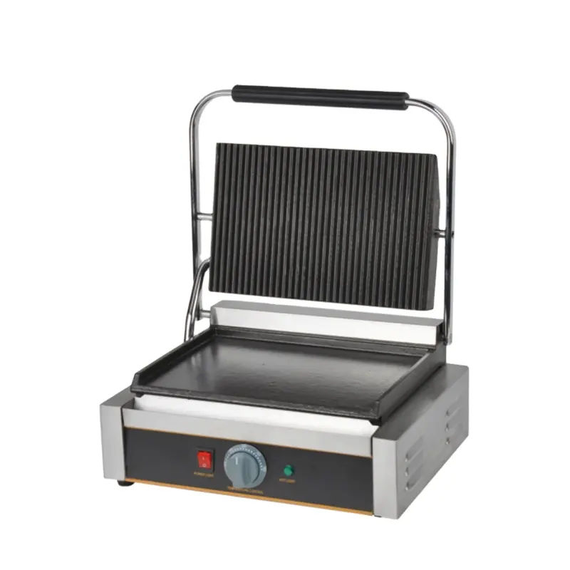 Grill rôtissoire électrique, w, appareil de cuisson pour Bbq et Restaurant, pressoir à Panini, vente en gros