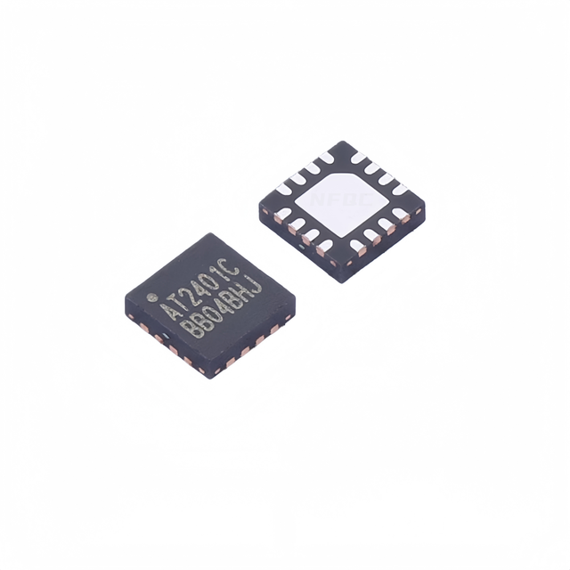 Original AT2401C 2.4GHz RF Front End IC PA LNA Switch +22dBm 2.7dB NF QFN-16 in Stock